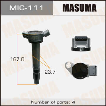 MIC111 MASUMA MIC-111_катушка зажигания!\ Lexus RX, Toyota Camry/Highlander/RAV 4/Venza/Sienna/Avalon 3.5i 06>