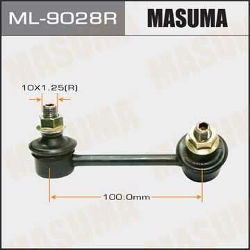 ML-9028R MASUMA ML-9028R_тяга стабилизатора заднего правая!\ Toyota AvensisAZT250/CDT250/ZZT251/ADT251