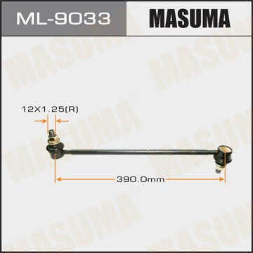 ML-9033 MASUMA ML-9033_тяга стабилизатора переднего!\ Toyota Rav4 2.0VVT-i/2.2D4-D/2.2D-CAT 06>