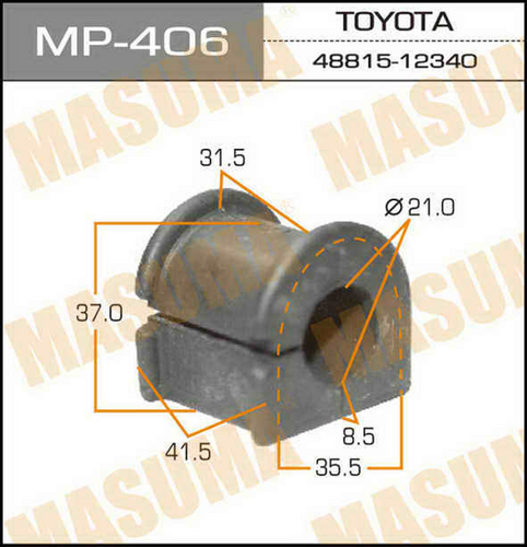 MP-406 MASUMA Втулка стабилизатора