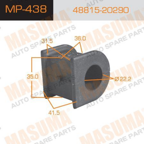 MP-438 MASUMA Втулка стабилизатора