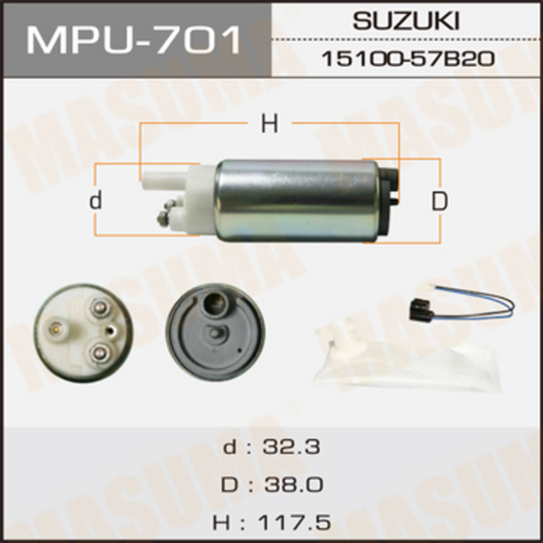 MPU-701 MASUMA Топливный насос электрический