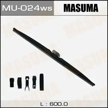 MU-024WS MASUMA MU-024WS_щетка зимняя! 600mm под крючок\ Оптимум