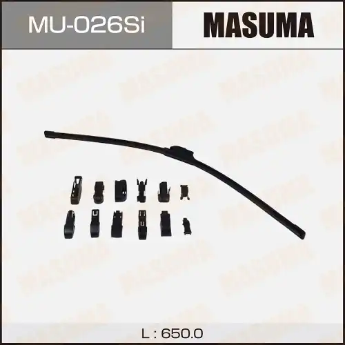 MU-026SI MASUMA щетка плоская! силикон 650mm крюк\ универсальная