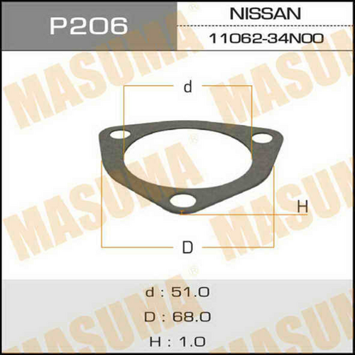 P206 MASUMA Прокладка термостата