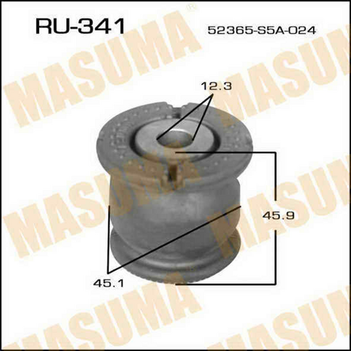 RU341 MASUMA сайлентблок зад. продол. рычага наружн.