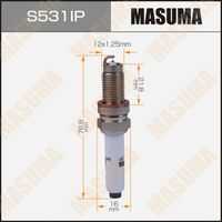 S531IP MASUMA S531IP_Свеча зажигания MASUMA IRIDIUM+PLATINUM (PZKER7B8EGS)