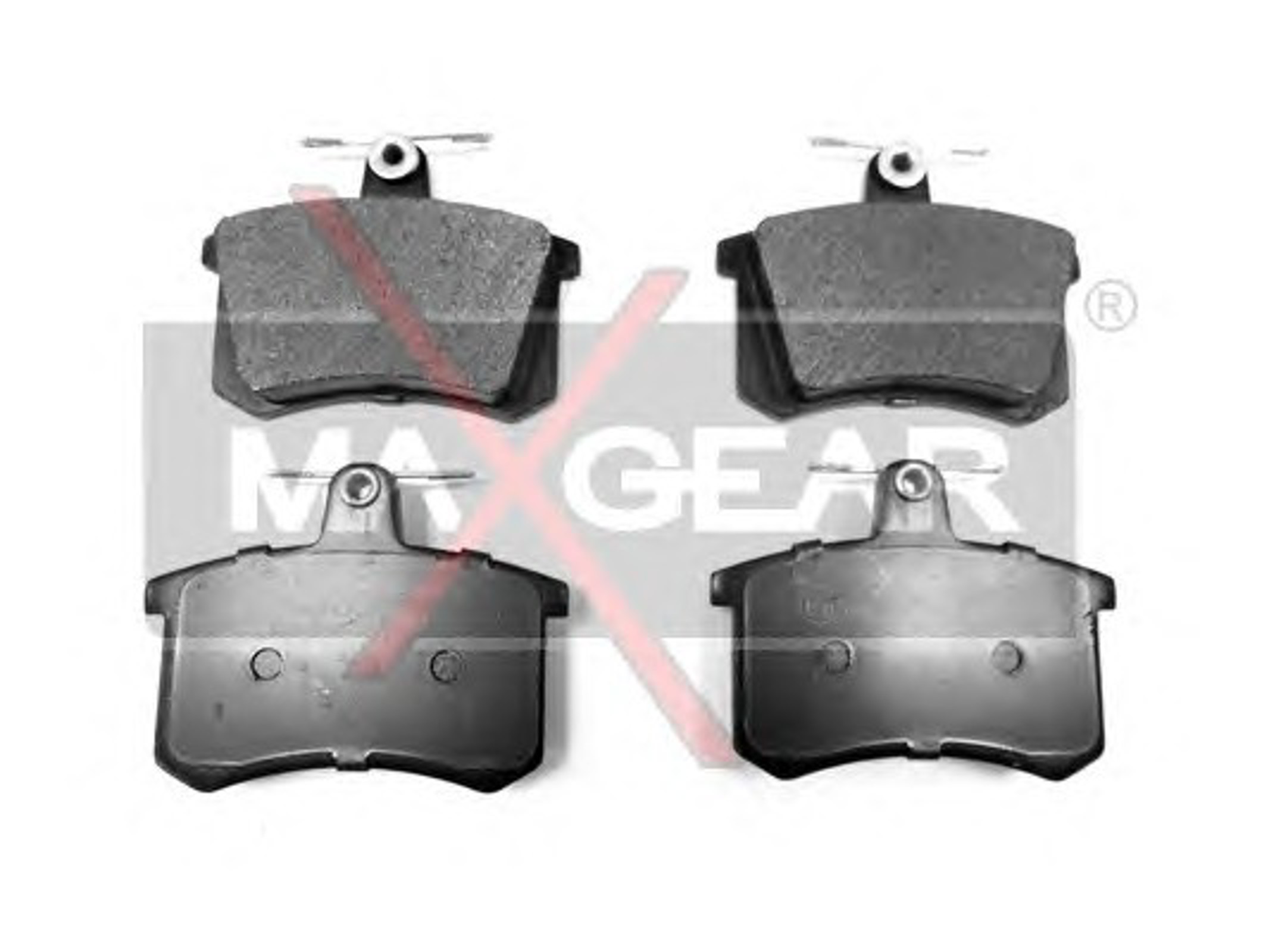 Комплект тормозных колодок дисковый тормоз MAXGEAR 19-0424