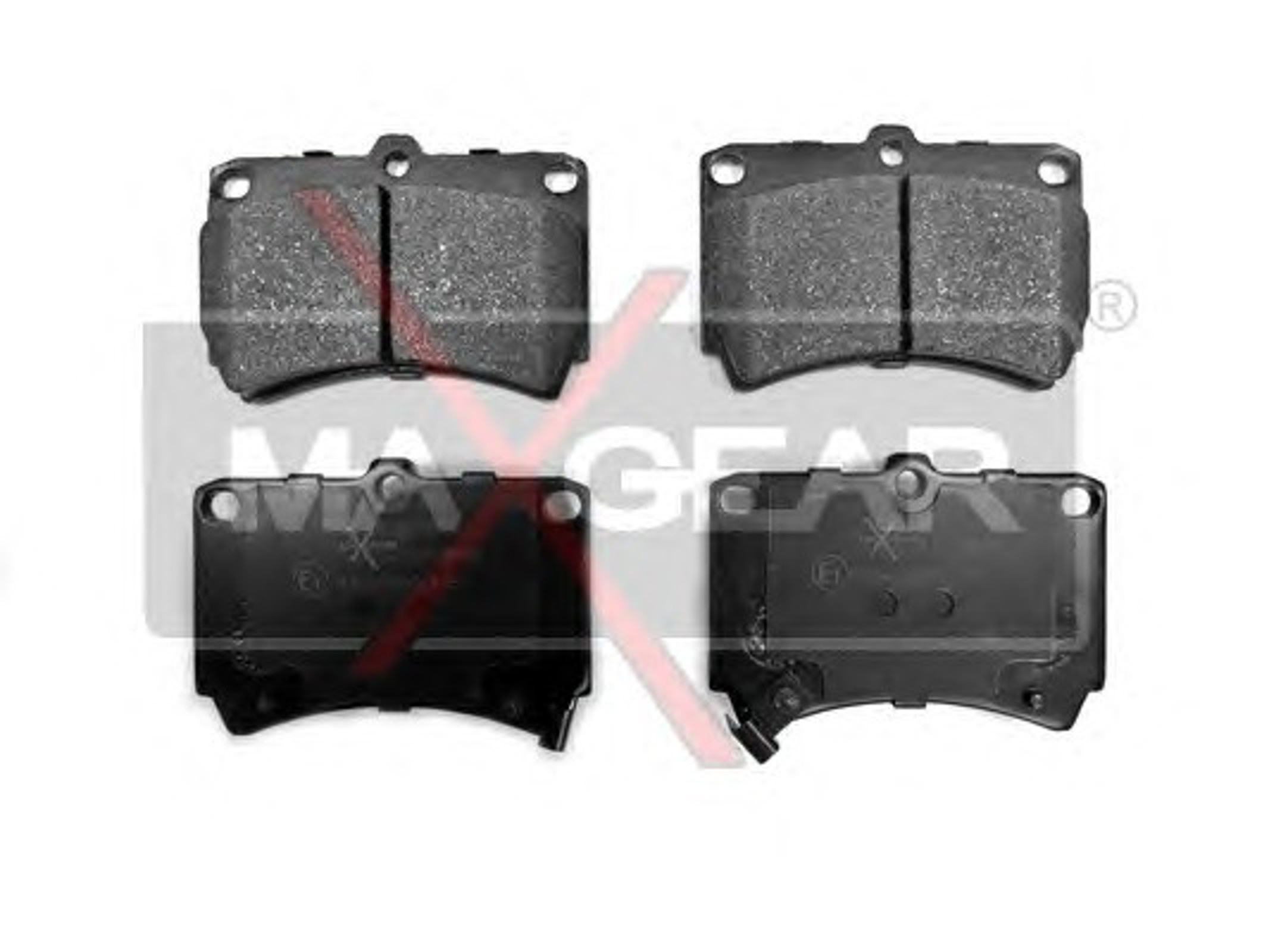 19-0440 MAXGEAR Комплект тормозных колодок, дисковый тормоз