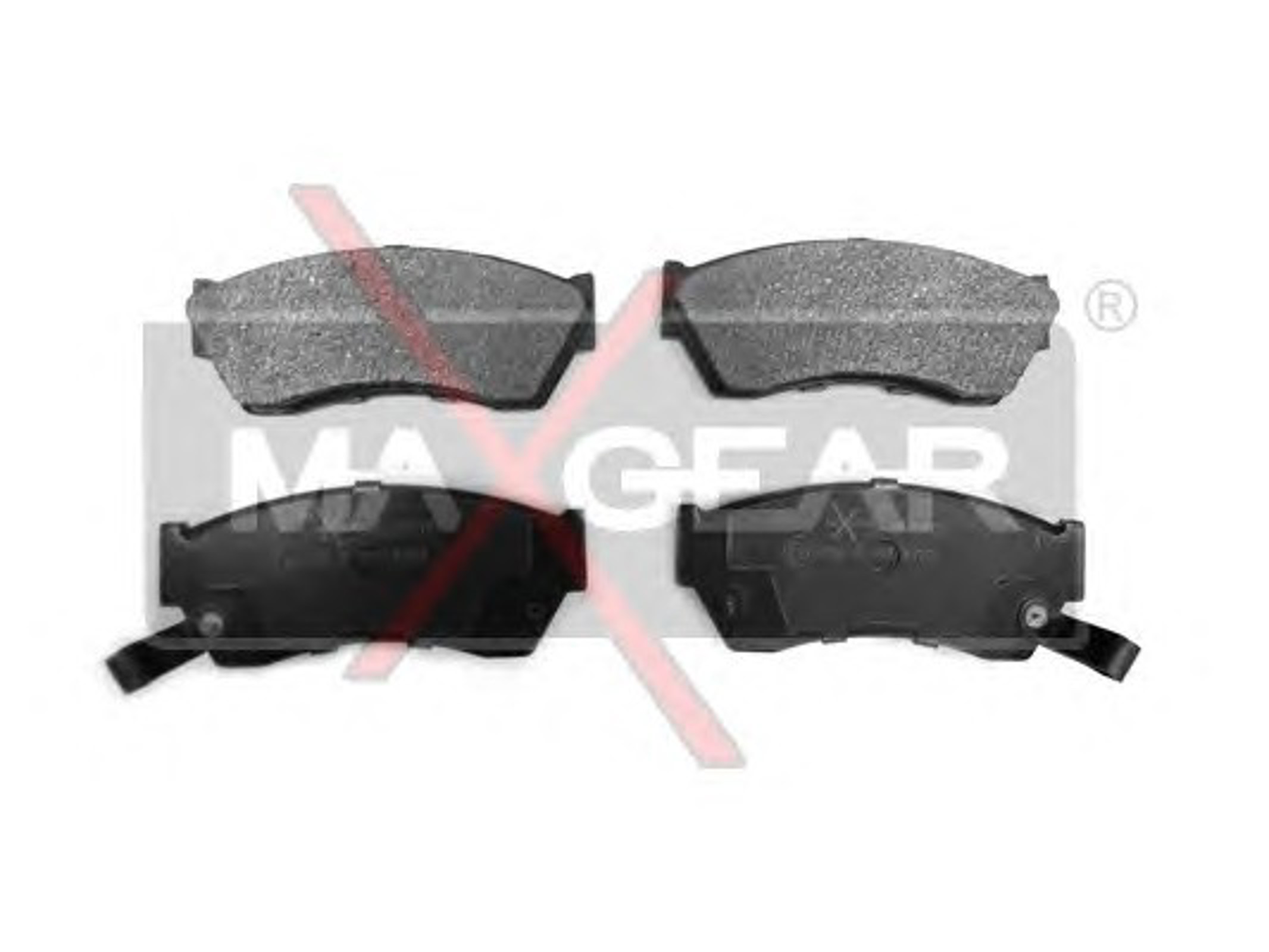 19-0476 MAXGEAR Колодки тормозные дисковые