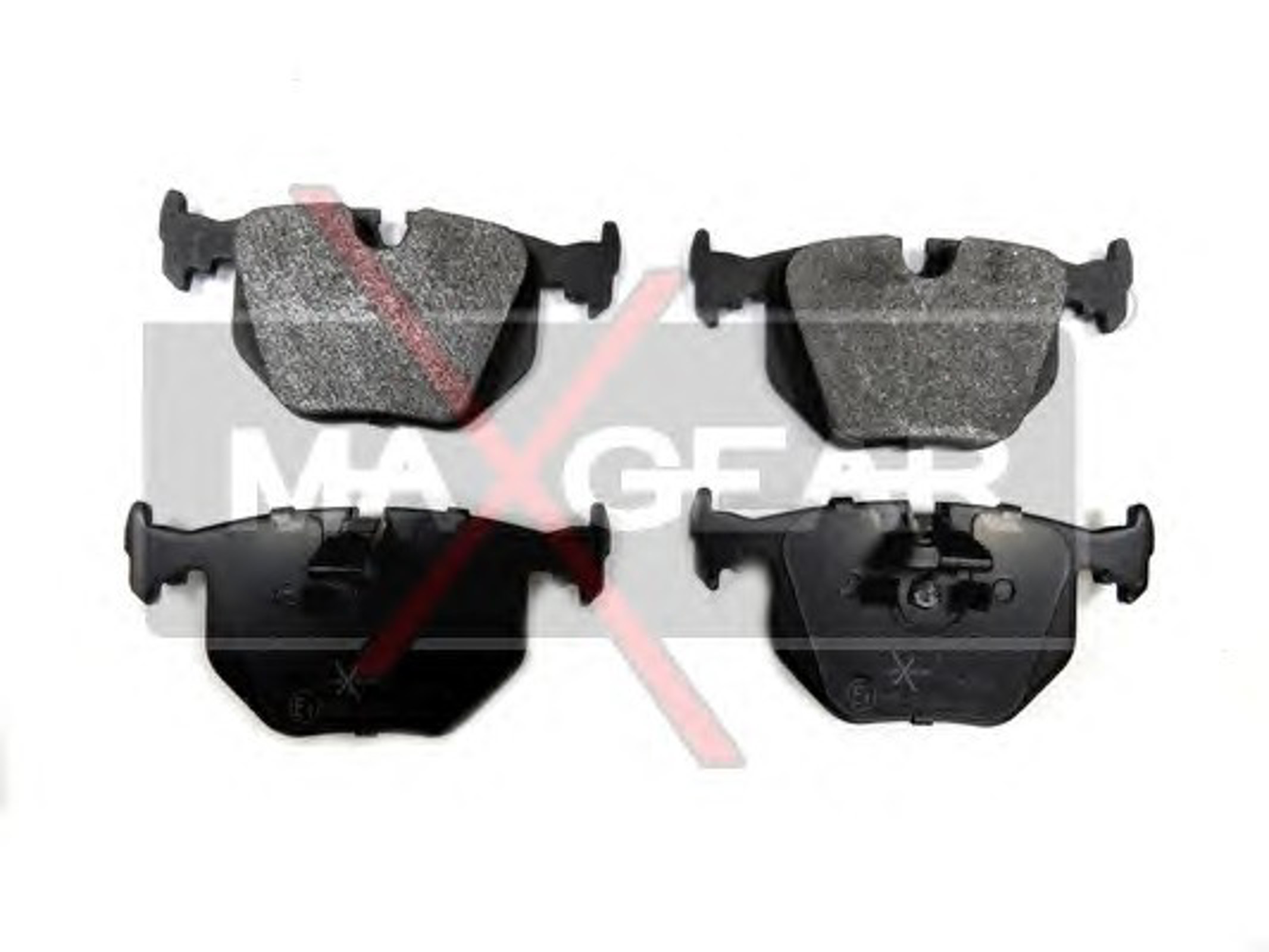 Комплект тормозных колодок дисковый тормоз MAXGEAR 19-0531
