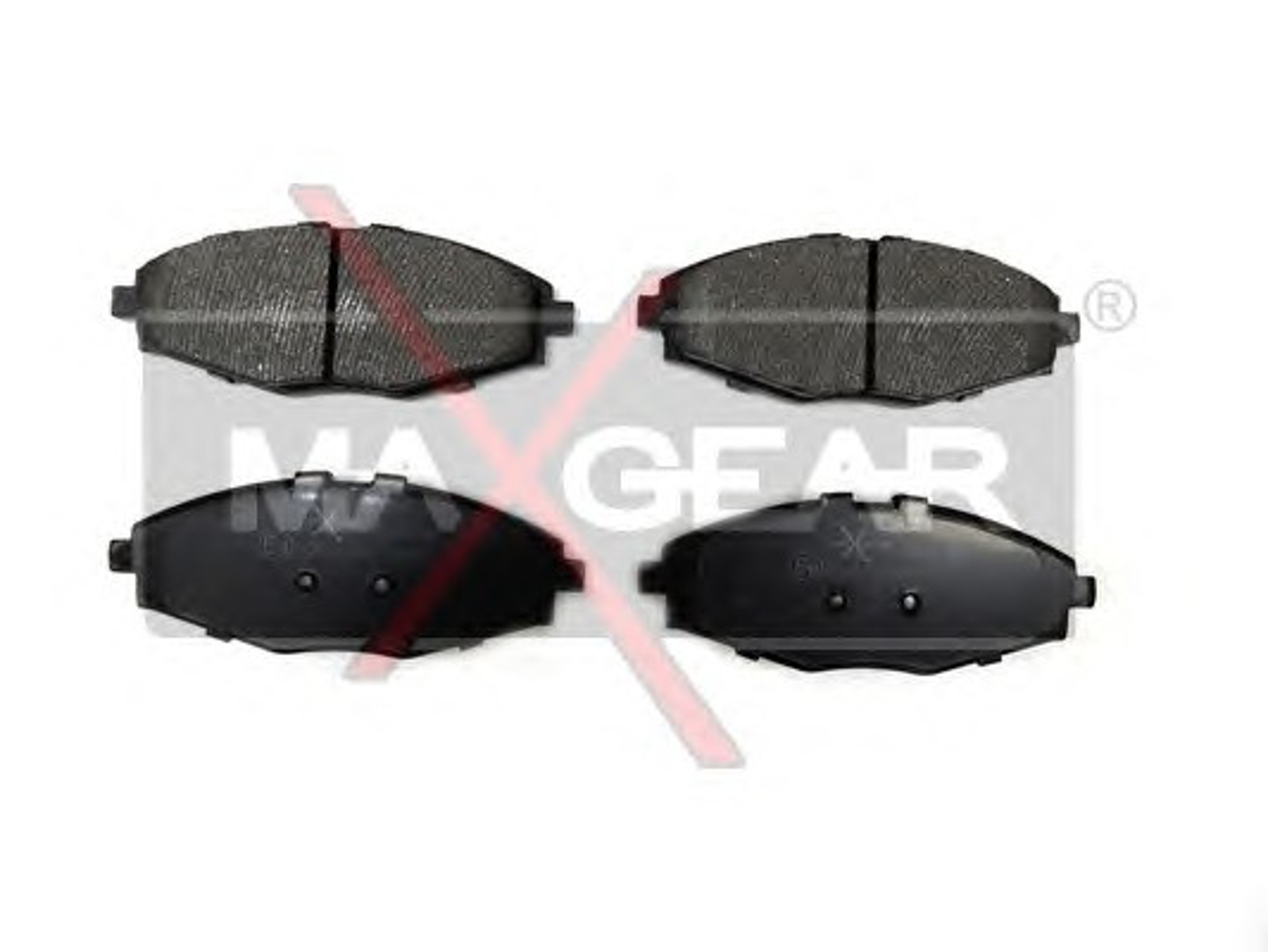 Колодки тормозные дисковые MAXGEAR 19-0536
