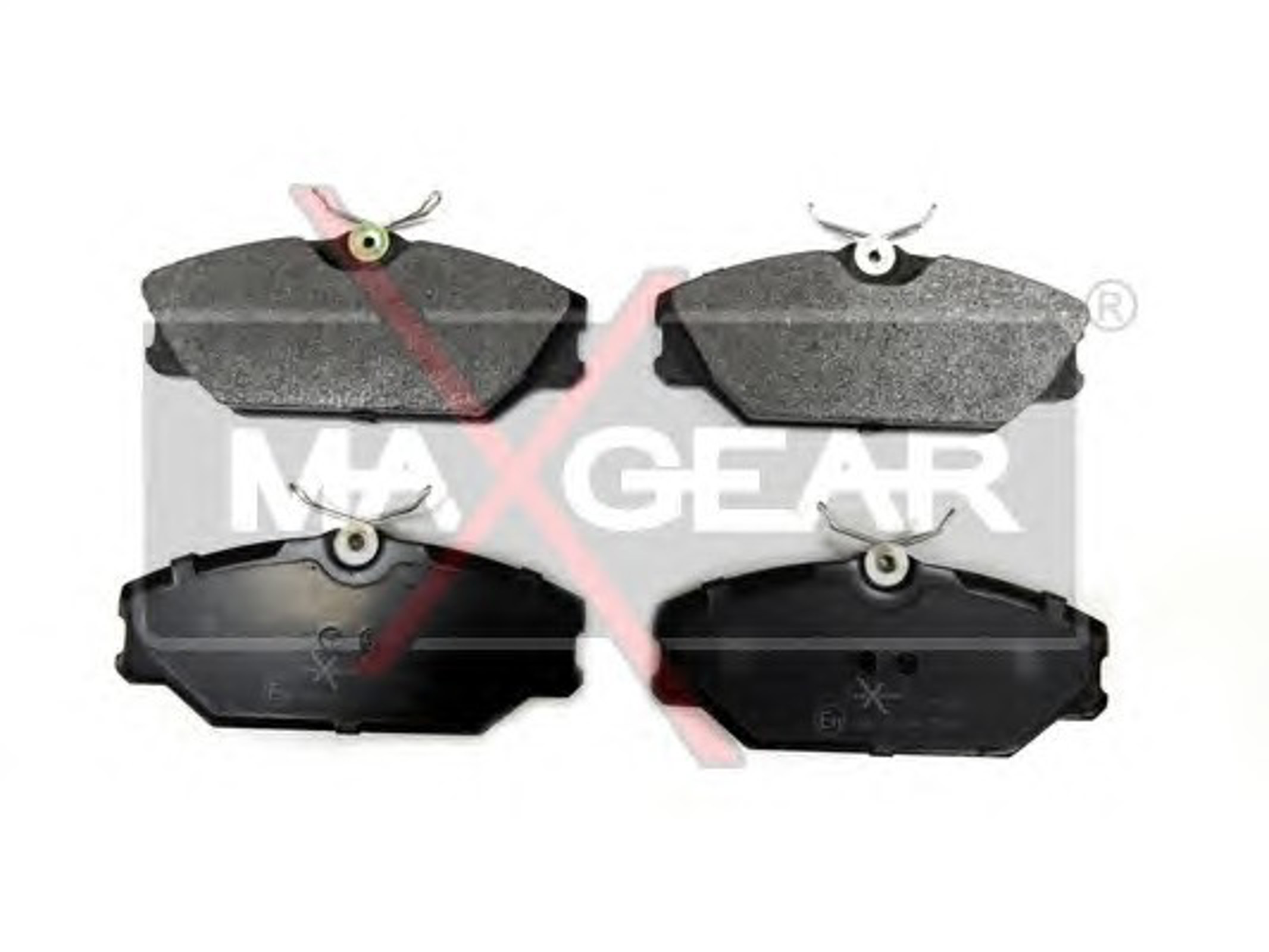 19-0542 MAXGEAR Комплект тормозных колодок, дисковый тормоз