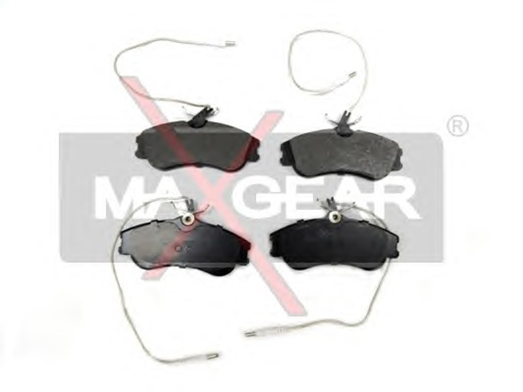 Комплект тормозных колодок дисковый тормоз MAXGEAR 19-0549