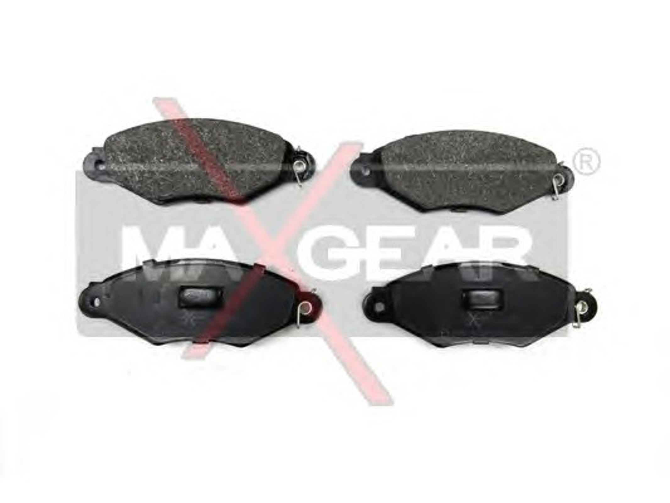 19-0555 MAXGEAR Колодки тормозные дисковые