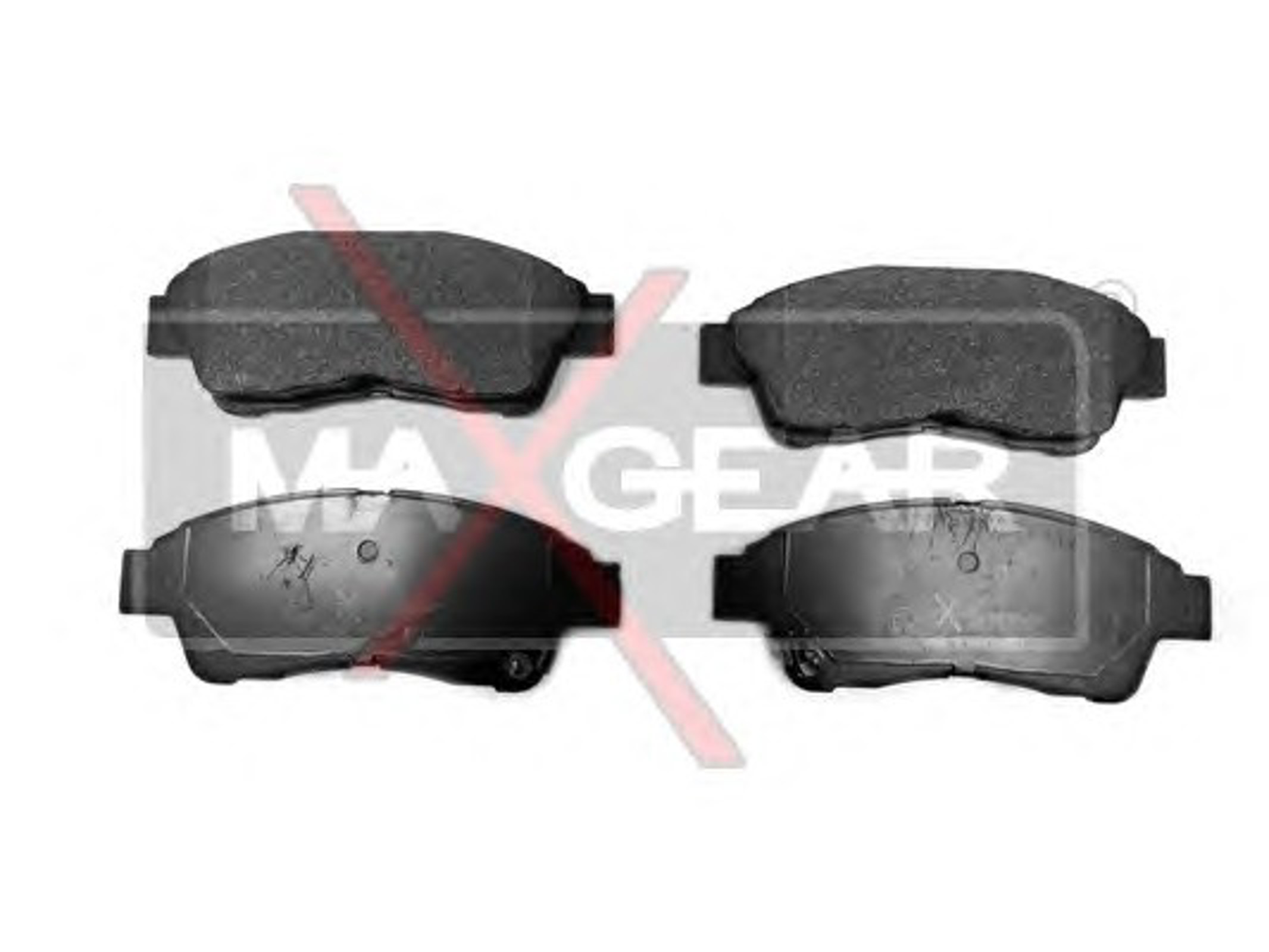 19-0569 MAXGEAR Колодки тормозные дисковые