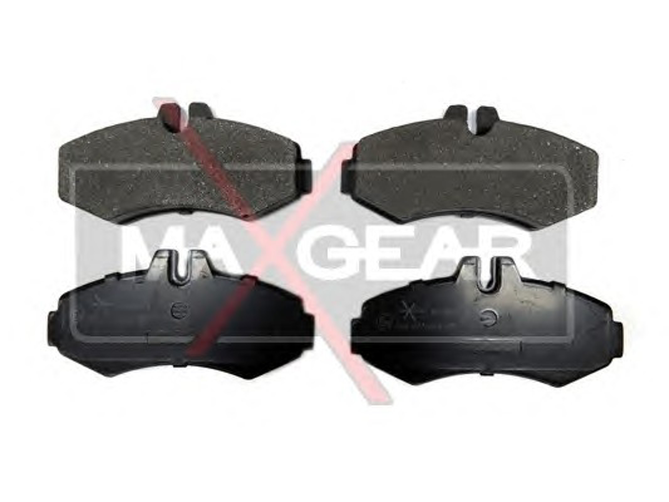 19-0571 MAXGEAR Комплект тормозных колодок, дисковый тормоз