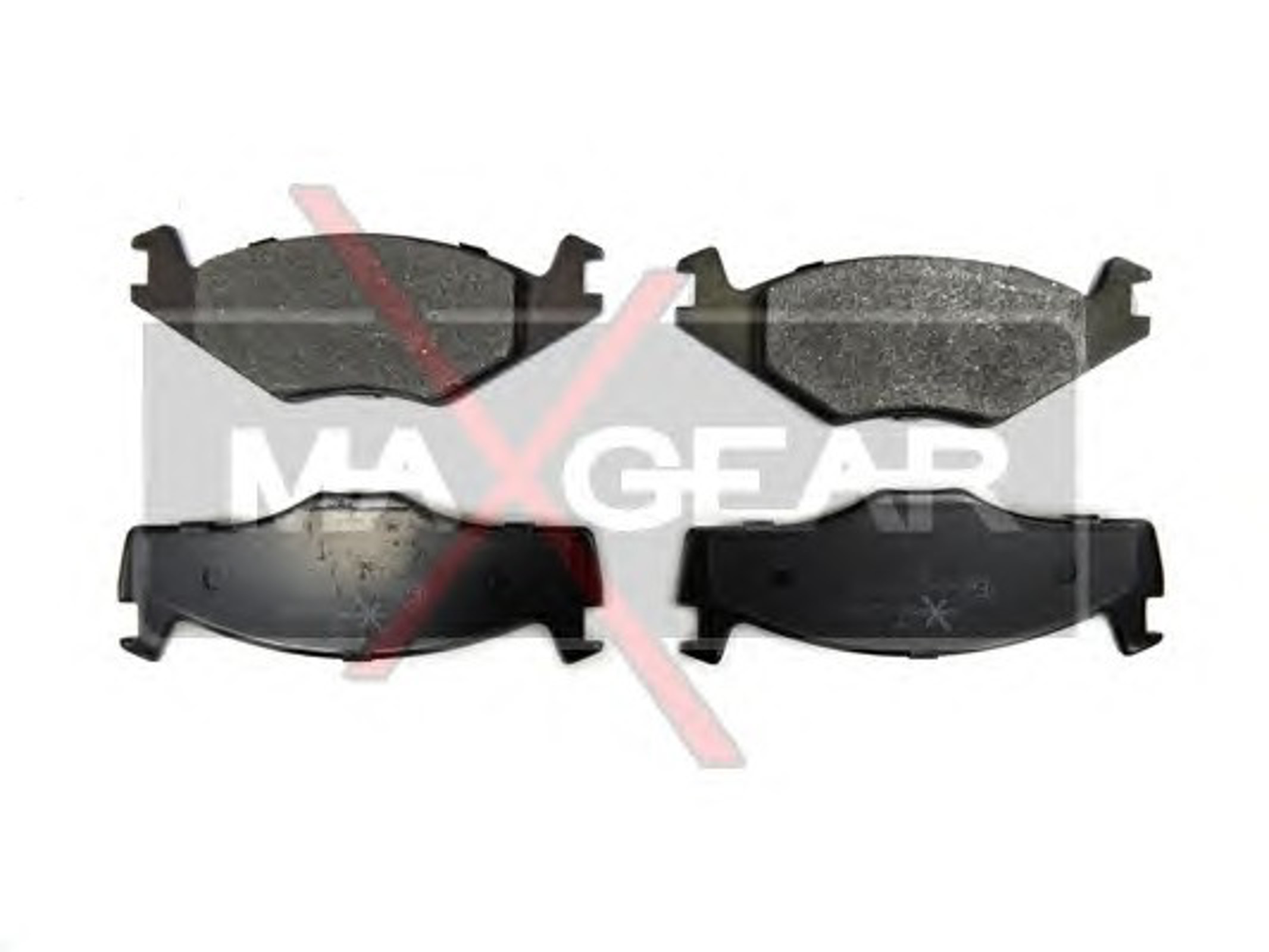 19-0582 MAXGEAR Комплект тормозных колодок, дисковый тормоз