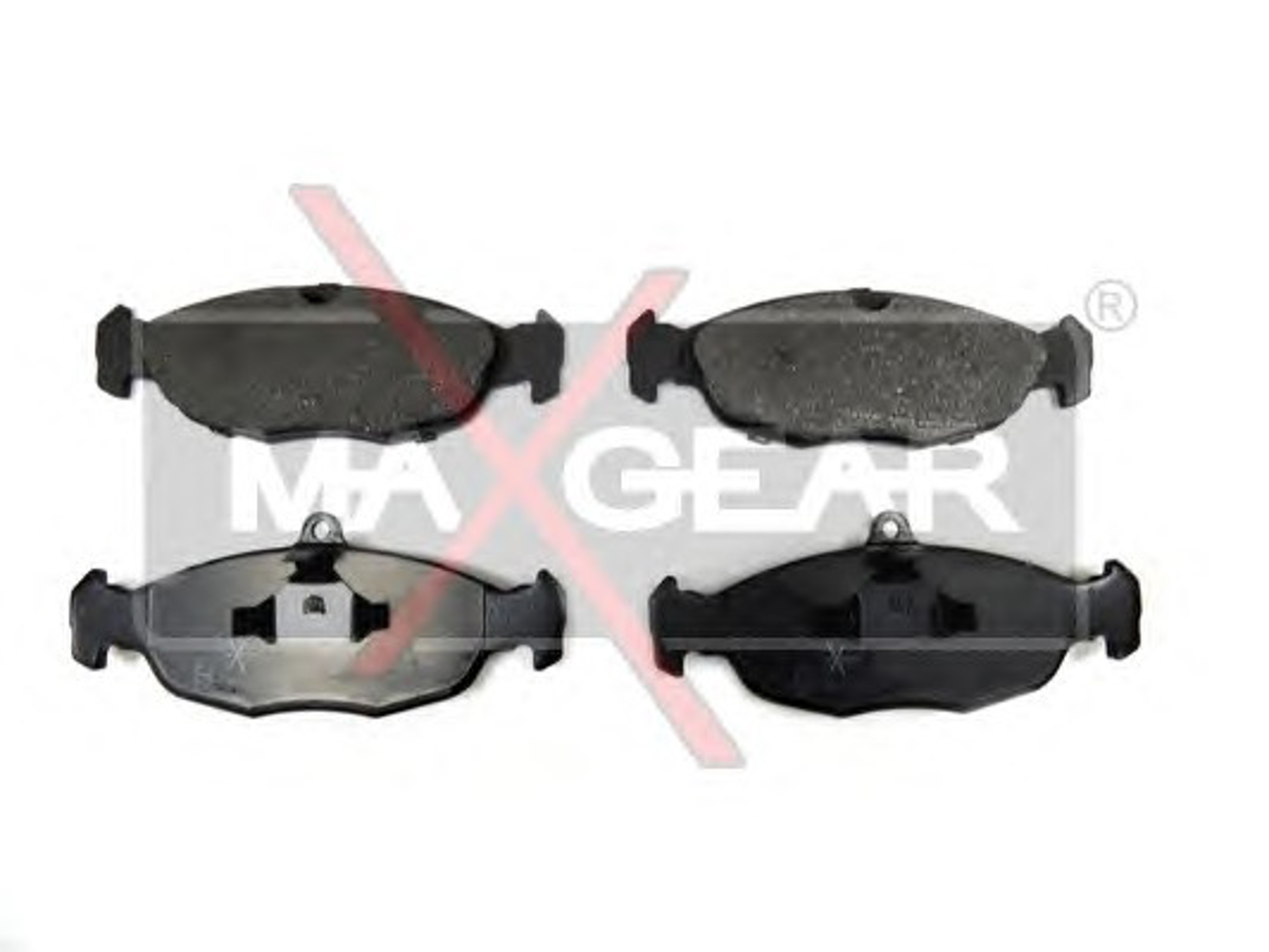 Колодки тормозные дисковые MAXGEAR 19-0592