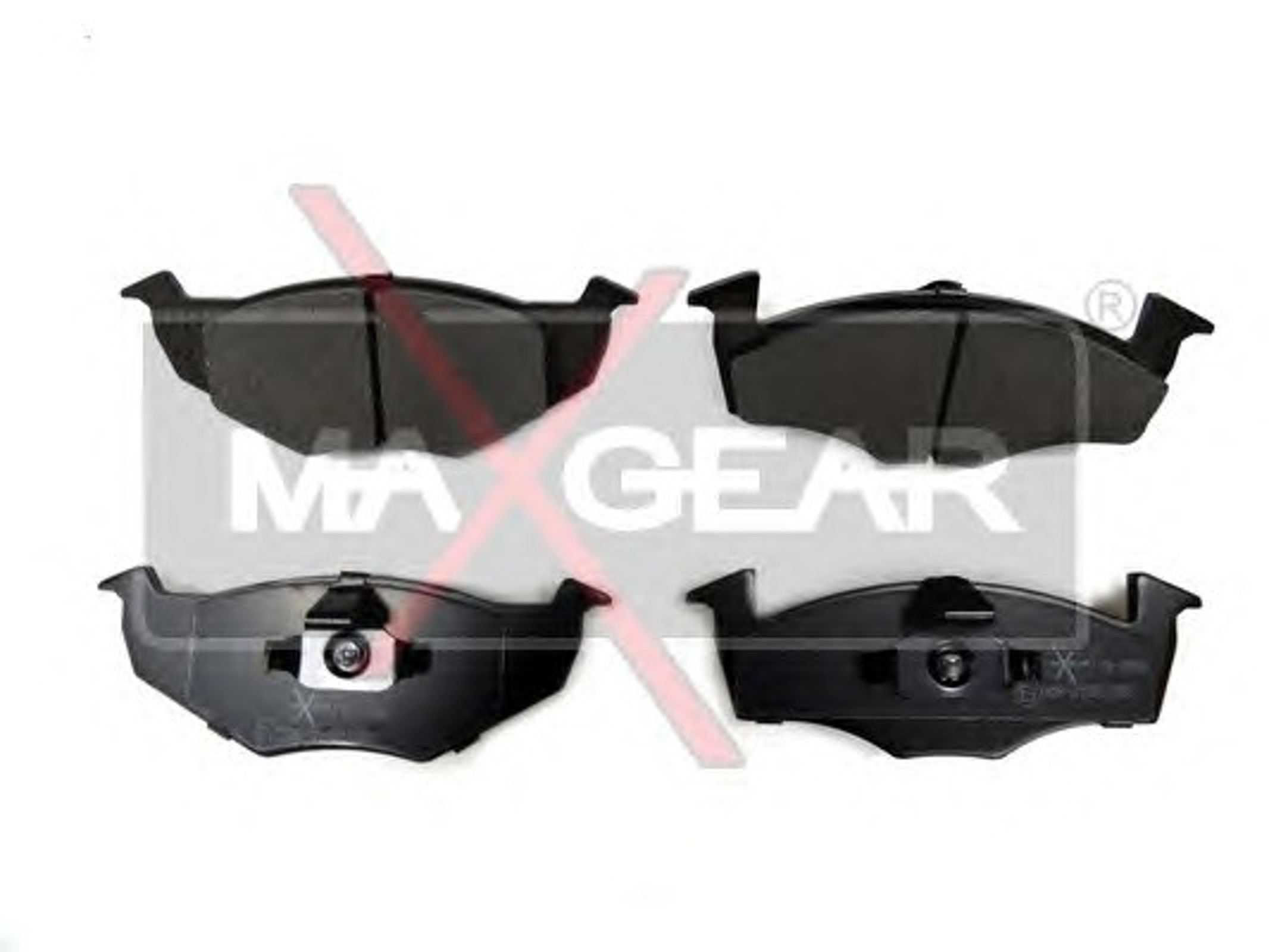 19-0599 MAXGEAR Комплект тормозных колодок, дисковый тормоз