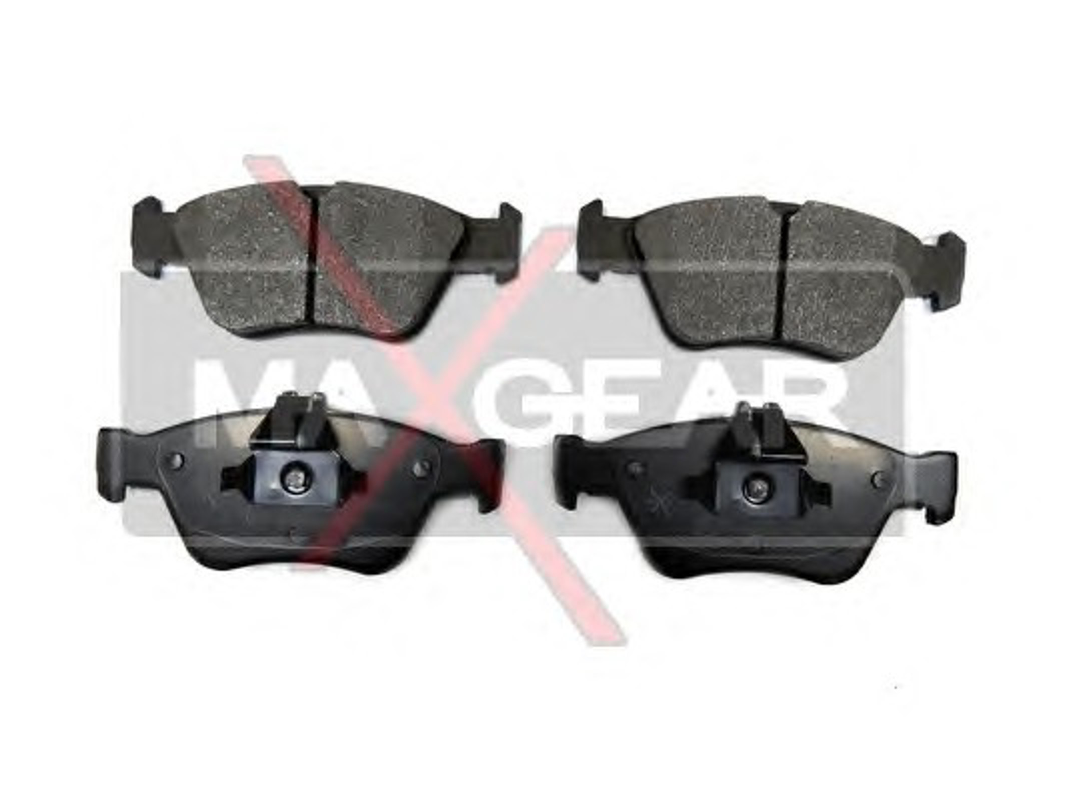 Комплект тормозных колодок дисковый тормоз MAXGEAR 19-0620