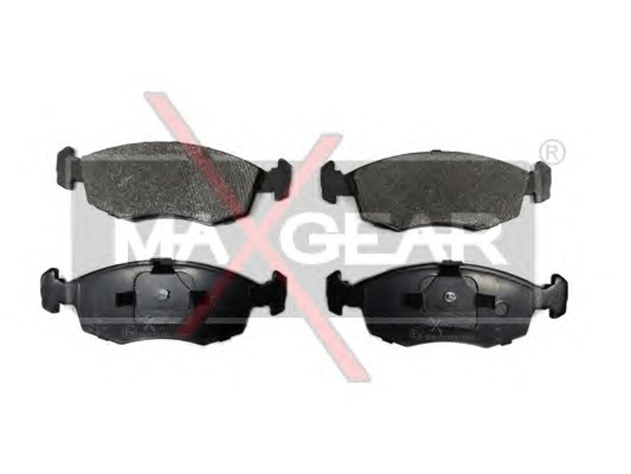 19-0628 MAXGEAR Колодки тормозные дисковые