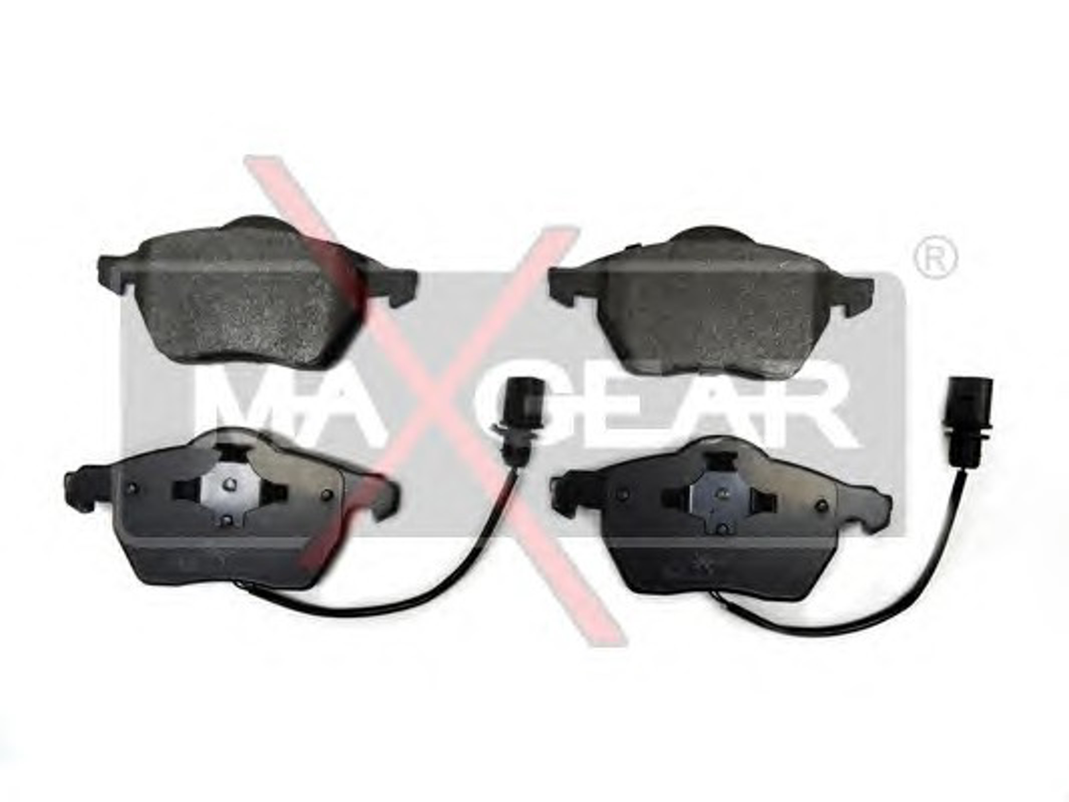 Комплект тормозных колодок дисковый тормоз MAXGEAR 19-0652