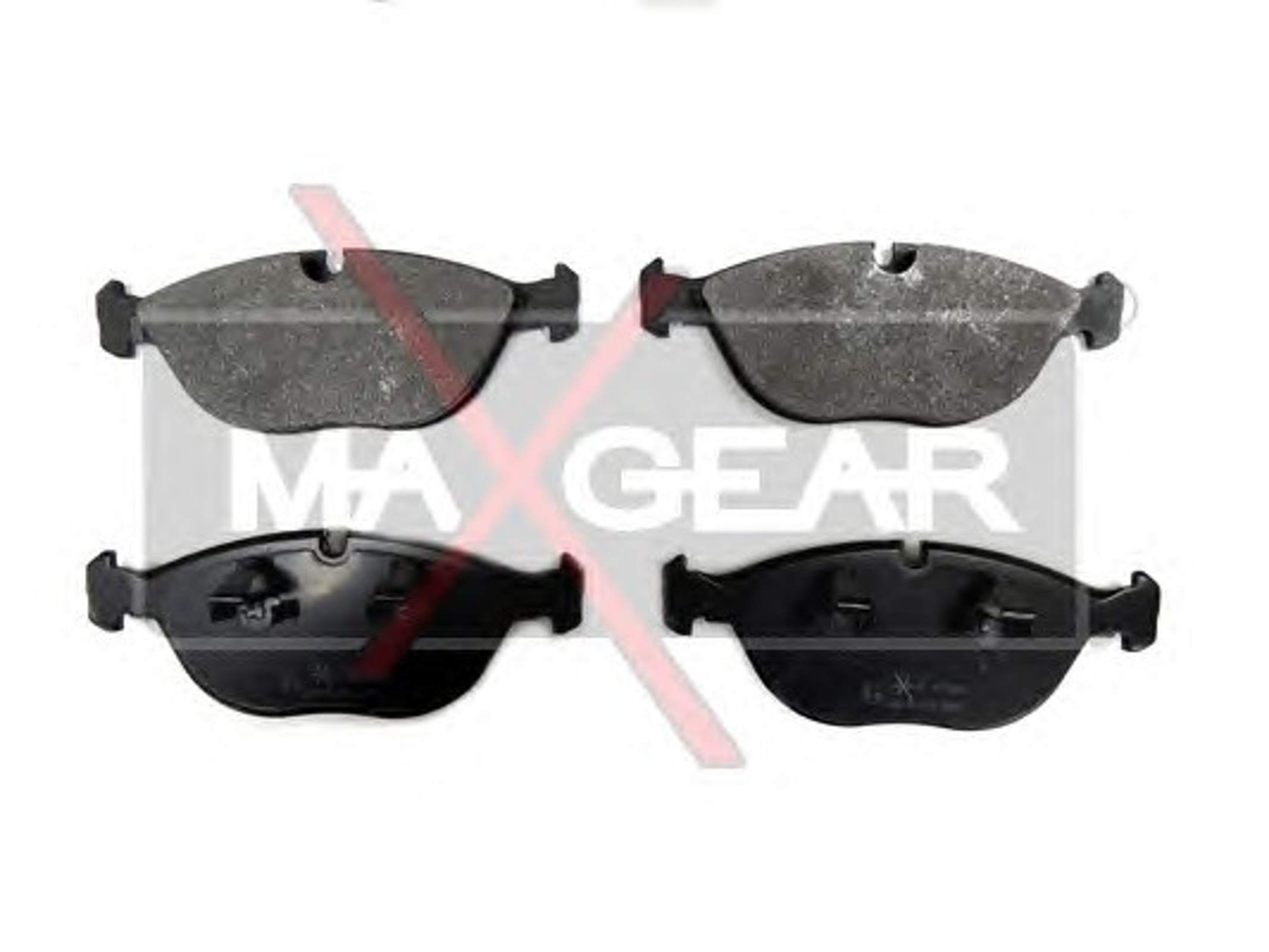 Комплект тормозных колодок дисковый тормоз MAXGEAR 19-0678