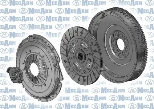 Mk40048 комплект сцепления psa c5/c8/406/ulysse 2.2 hdi диск+корзина+подш.+жестк.маховик MEC ARM MK40048