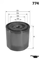 Фильтр масляный MECAFILTER ELH4153