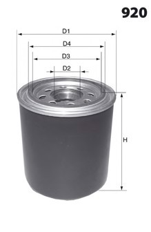 Фильтр воздушный MECAFILTER ELD8101