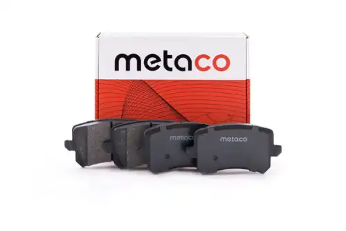 3010-017 METACO Колодки тормозные дисковые METACO