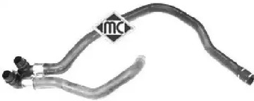Патрубок печки psa 306 1.9d METALCAUCHO 08613