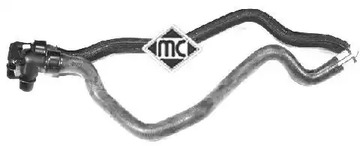 Патрубок печки METALCAUCHO 08623