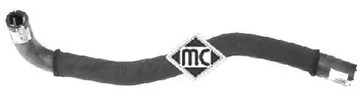 Патрубок радиатора METALCAUCHO 08628