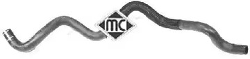 Патрубок радиатора METALCAUCHO 08635