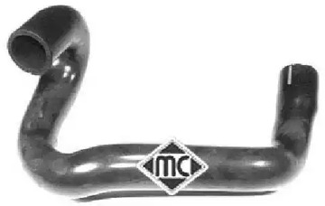 Патрубок радиатора (печки) METALCAUCHO 08782