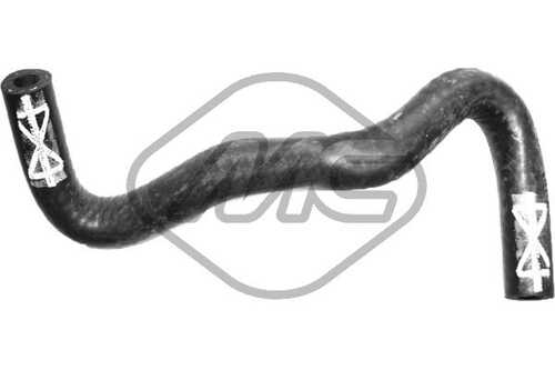Патрубок радиатора audi a6 METALCAUCHO 99425