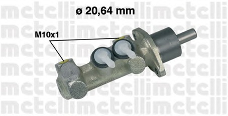 Главный тормозной цилиндр METELLI 05-0147