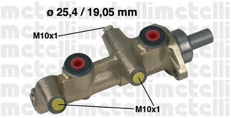 Главный тормозной цилиндр METELLI 05-0174