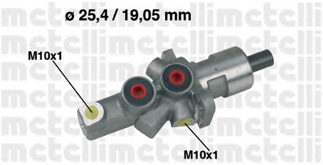 Главный тормозной цилиндр METELLI 05-0176