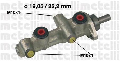 05-0197 METELLI Главный тормозной цилиндр