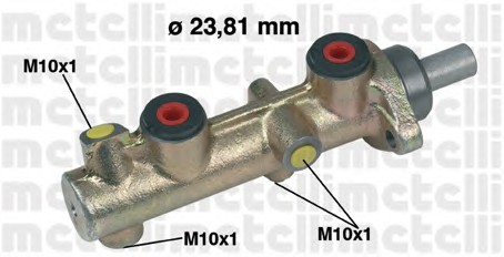 05-0203 METELLI Главный тормозной цилиндр