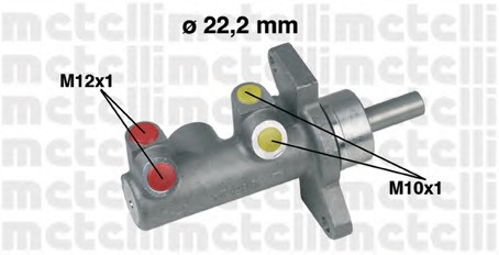 Главный тормозной цилиндр METELLI 05-0230