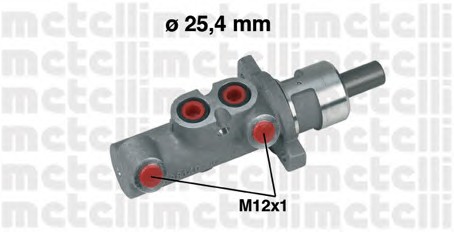 05-0275 METELLI Главный тормозной цилиндр