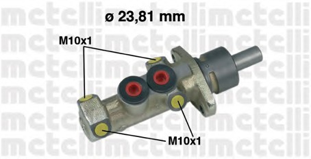 05-0299 METELLI Главный тормозной цилиндр