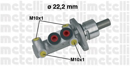 05-0302 METELLI Главный тормозной цилиндр