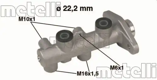 Главный тормозной цилиндр METELLI 05-0345