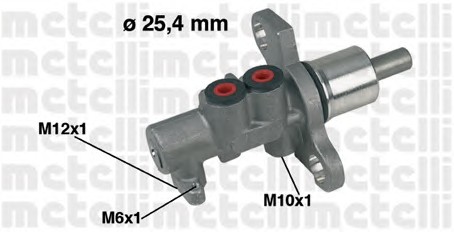 Главный тормозной цилиндр METELLI 05-0368