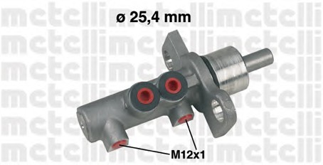 Главный тормозной цилиндр METELLI 05-0369